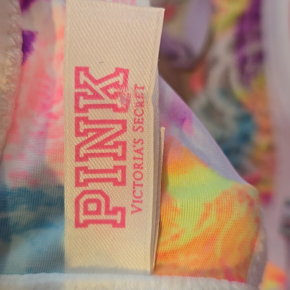 PINK Victoria's Secret Vibrant Floral Multi-Color Bustier - Picture 8 of 9